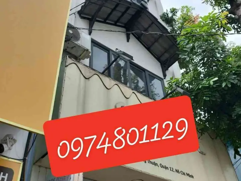 Bán nhà mặt phố 3 tầng, diện tích 92m2, vị trí đắc địa tại quận Nguyễn Văn Quá... Bán nhà mặt phố tại Đông Hưng Thuận, Hồ Chí Minh 01