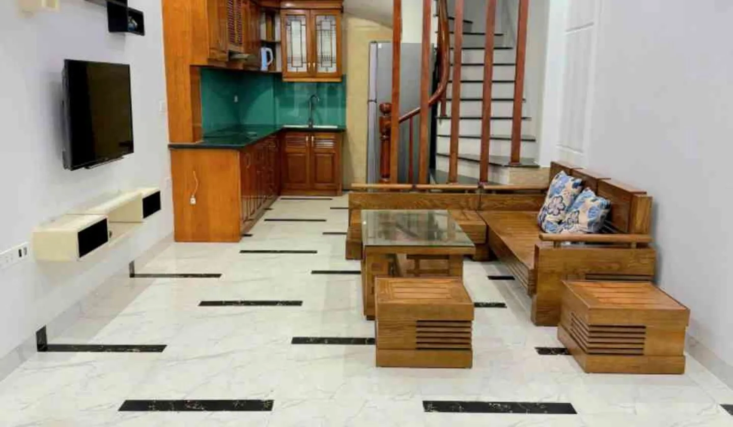 7,5 tỷ Nhà 5 tầng full nội thất tại phường Vĩnh Hưng, quận Hoàng Mai, ô tô đỗ cổng... Bán nhà riêng tại Vĩnh Hưng, Hà Nội 01