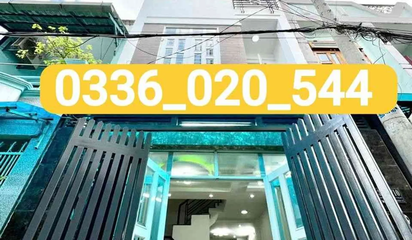 Nhà phố 4 tầng xinh xắn tại Tân Thới Hiệp... Bán nhà riêng tại Tân Thới Hiệp, Hồ Chí Minh 01