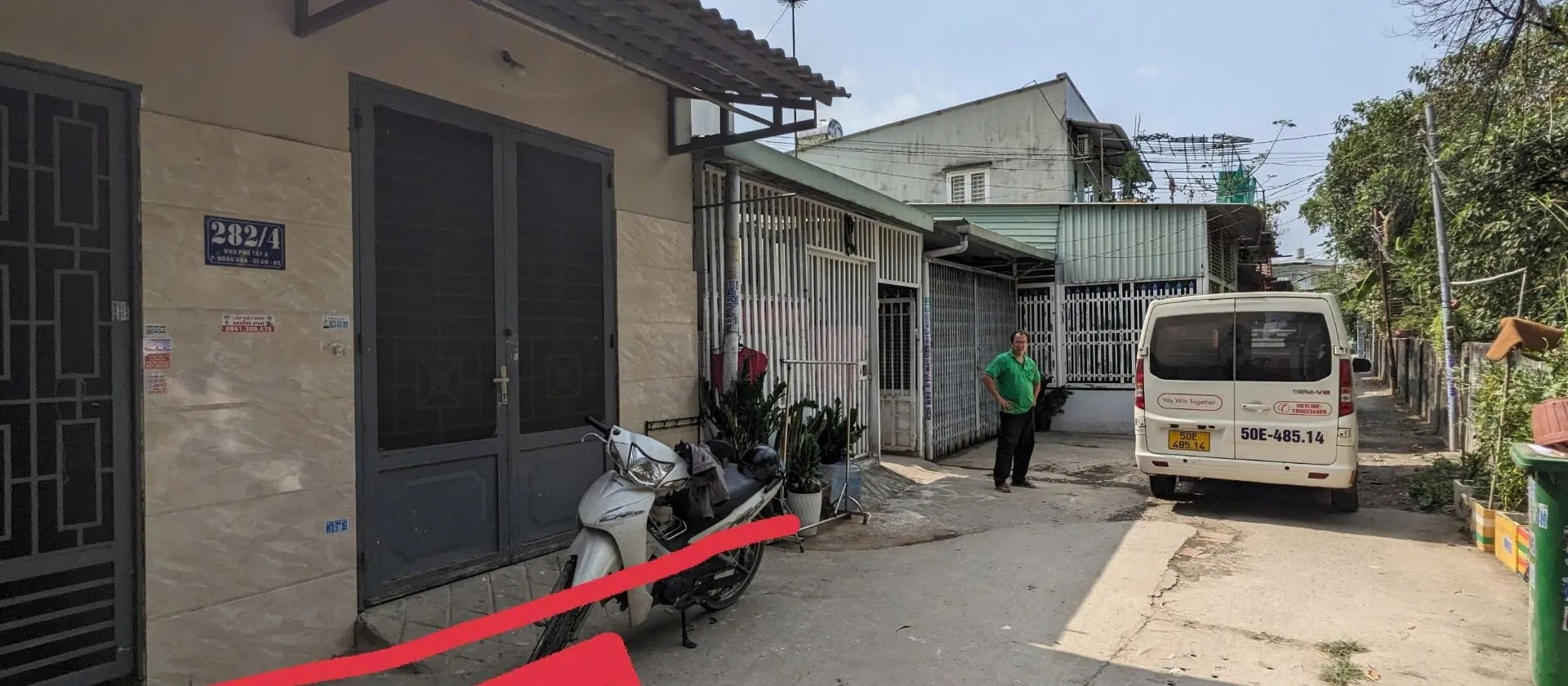BÁN GẤP DÃY TRỌ HXH 5M - 101M2 FULL THỔ - CHỈ 4,5 TỶ - CÁCH CÔNG VIÊN TÂY A, ĐÔNG HÒA CHỈ 30M.... Bán nhà riêng tại Đông Hòa, Hồ Chí Minh 01
