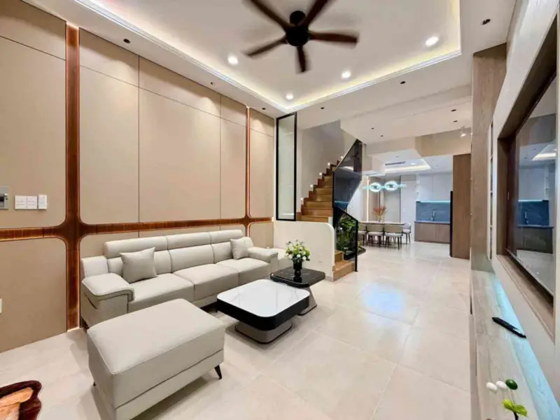 Bán nhà riêng 4 tầng 50m² tại phường An Hội Tây, Hồ Chí Minh, thiết kế hiện đại, pháp lý đầy đủ... Bán nhà riêng tại An Hội Tây, Hồ Chí Minh 01