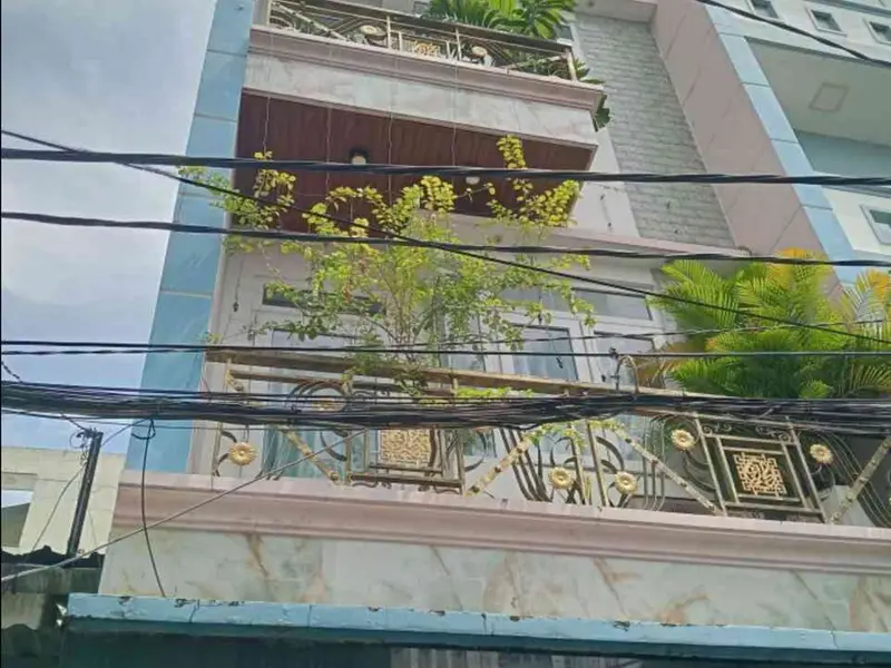 Nhà mới 4 tầng hẻm xe hơi, giá tốt cho gia đình hiện đại... Bán nhà riêng tại Thông Tây Hội, Hồ Chí Minh 01