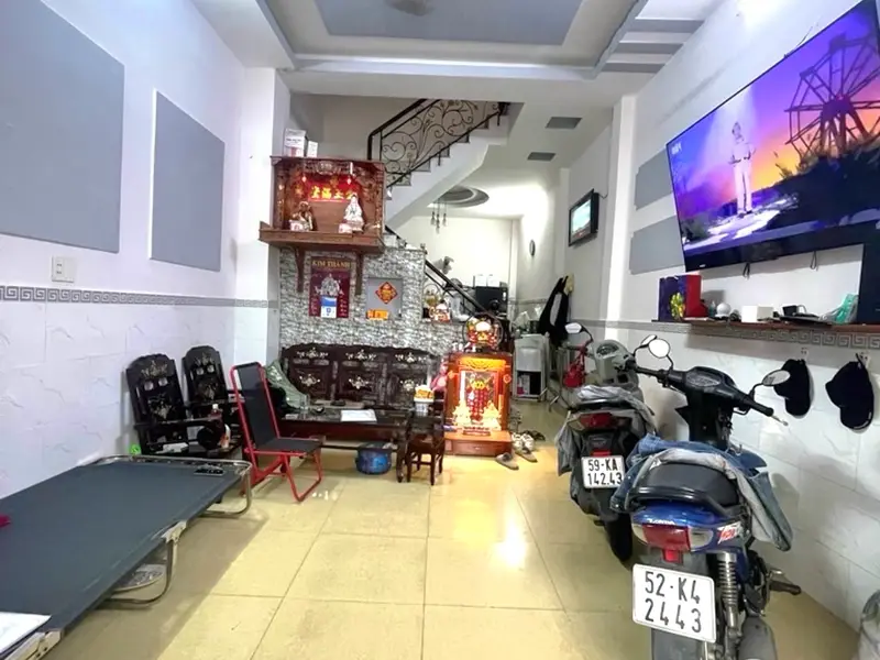 BÁ.N NHÀ ĐẸP 3 TẦNG SÁT TỈN.H LỘ 10 - KHU TÊN LỬ.A - BTCT - HẺM XE HƠI - ( 4X12M ) CHỈ 5x$... Bán nhà riêng tại Bình Trị Đông, Hồ Chí Minh 01