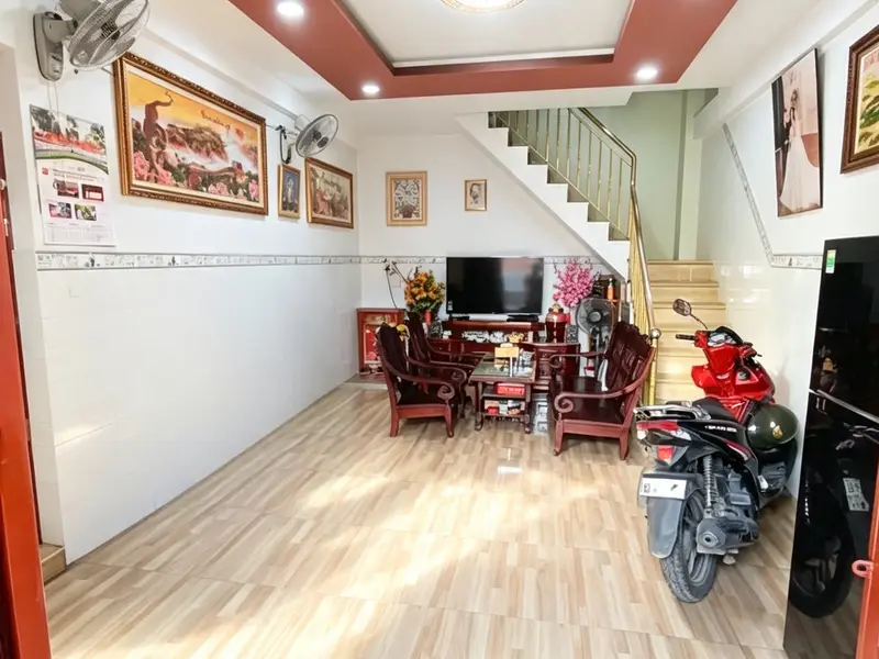 Nhà 2 tầng mặt tiền đường Thạnh Lộc 50, phường An Phú Đông, Quận 12, Dt 30.5m², giá 3 tỷ... Bán nhà mặt phố tại An Phú Đông, Hồ Chí Minh 01