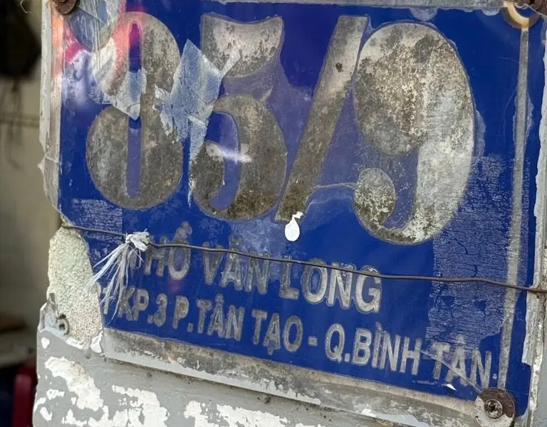 NHÀ 2"TẦNG 266m2 ĐẤT GIÁ RẺ HỒ VĂN LONG,CHỢ BÀ HOM,HẺM XE TẢI NHỎ. 80M RA ĐƯỜNG XE TẢI TRÁNH... Bán nhà riêng tại Tân Tạo, Hồ Chí Minh 01