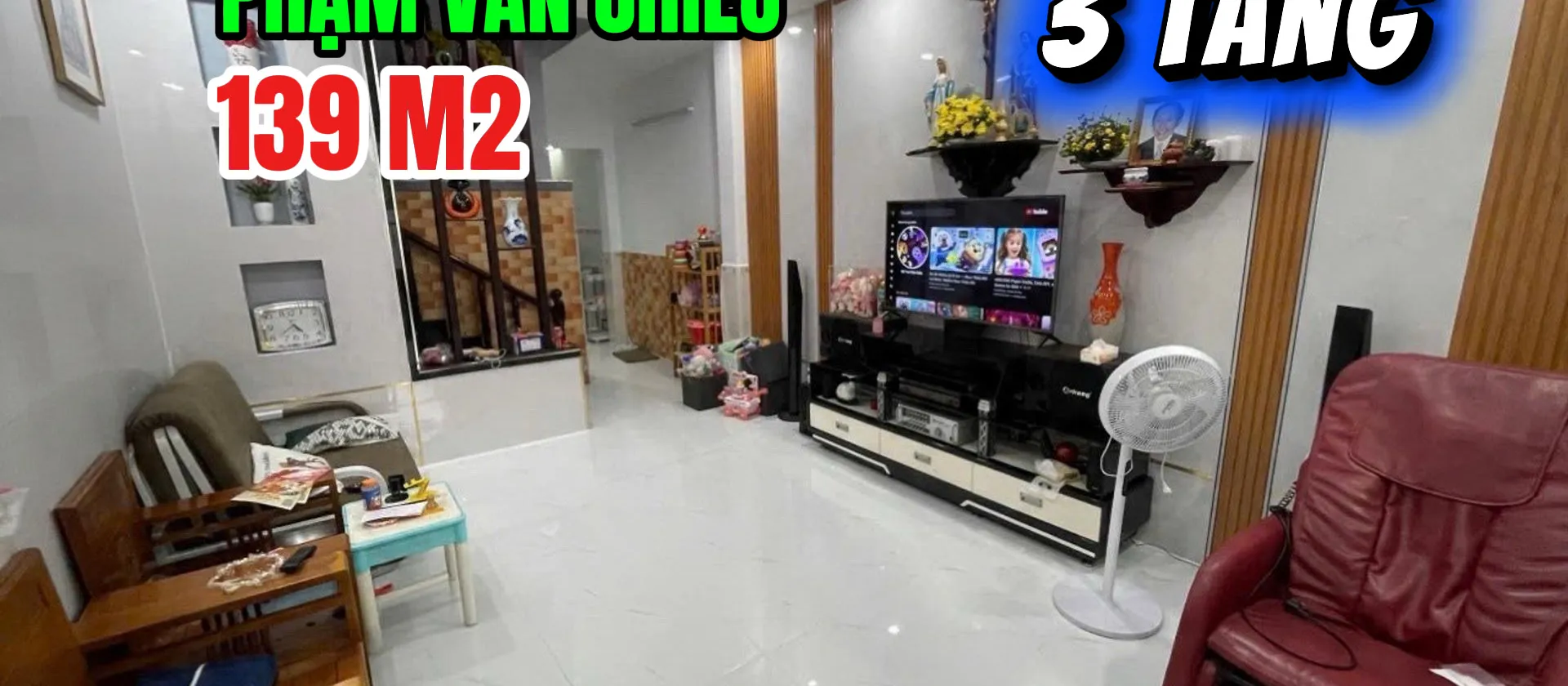 🔥NHÀ DIỆN TÍCH TO PHẠM VĂN CHIÊU GÒ VẤP - 3 TẦNG - NHỈNH 6Đ 🔥... Bán nhà riêng tại An Hội Tây, Hồ Chí Minh 01
