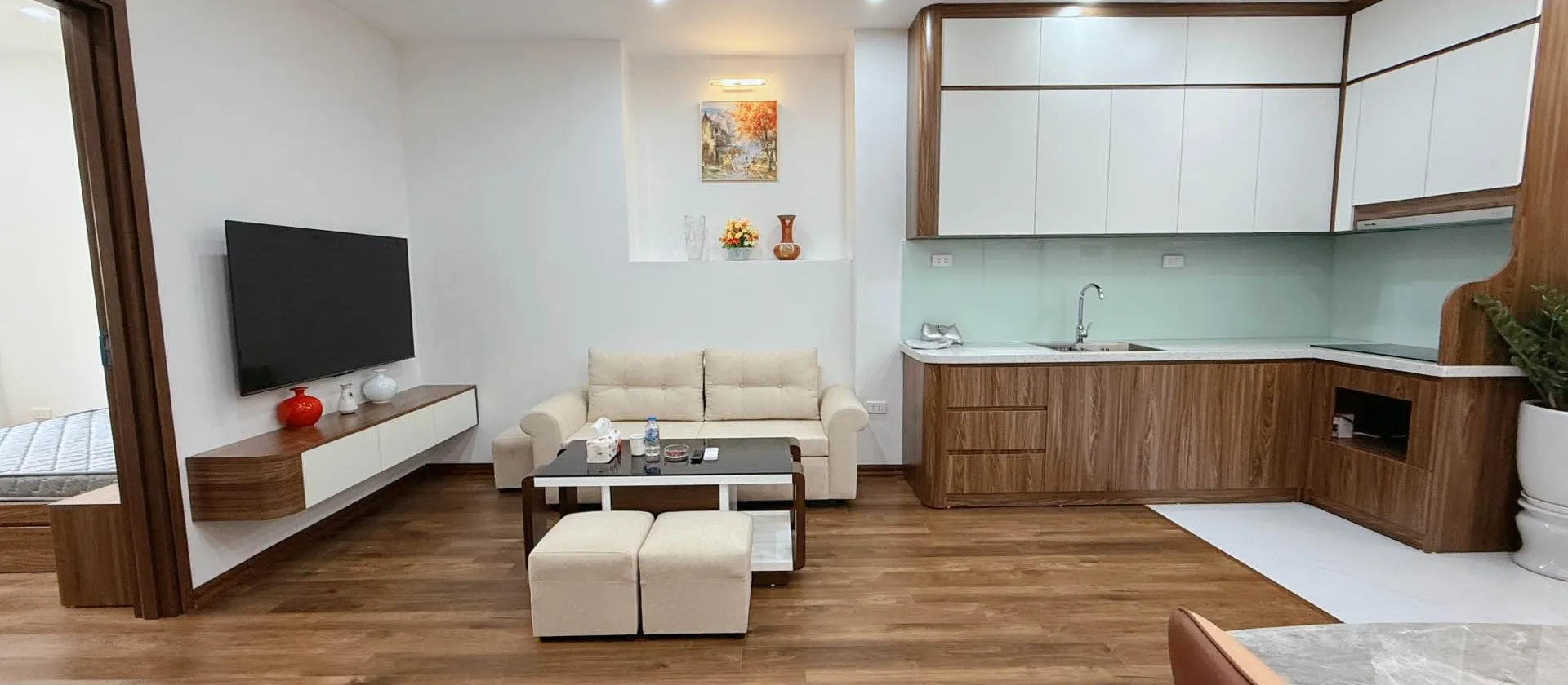 Căn góc 3 phòng ngủ tặng full nội thất, view phố sầm uất... Bán căn hộ chung cư tại Thanh Xuân, Hà Nội 01