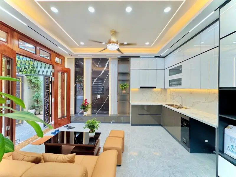 Bán nhà riêng 5 tầng tại Hoàng Mai, gần Hồ Đền Lừ, thiết kế sân vườn thoáng mát... Bán nhà riêng tại Hoàng Mai, Hà Nội 01