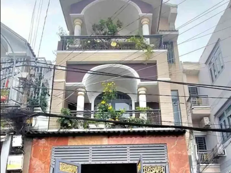 Bán nhà mặt phố 4 tầng, diện tích 335m², ngay chợ Hiệp Thành, Quận 12... Bán nhà mặt phố tại Tân Thới Hiệp, Hồ Chí Minh 01