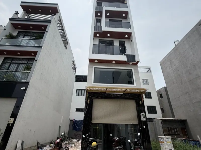 Bán nhà mặt phố Tây Lân, Bình Tân, nhà 5 tầng có thang máy, 6 phòng ngủ, diện tích 60 m2... Bán nhà mặt phố tại Bình Trị Đông, Hồ Chí Minh 01