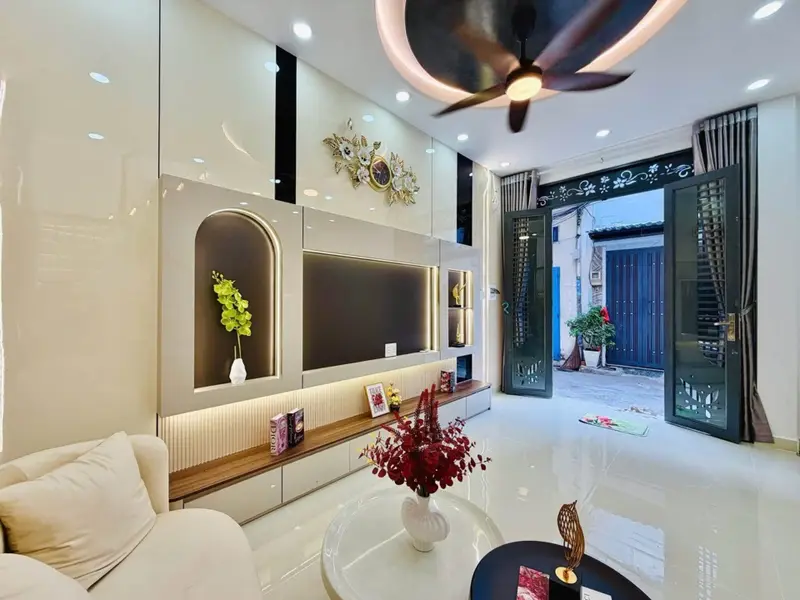 Giảm 300 tr nhà mới gò vấp hẻm ô tô cách 20 m 41 m2 - 3 pn... Bán nhà riêng tại Thông Tây Hội, Hồ Chí Minh 01