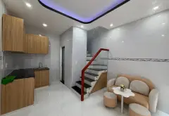 Nhà 3 tầng xinh xắn Tân Phú - nhỏ mà có võ, sinh lời ngay!... Bán nhà riêng tại Phú Thọ Hòa, Hồ Chí Minh 03