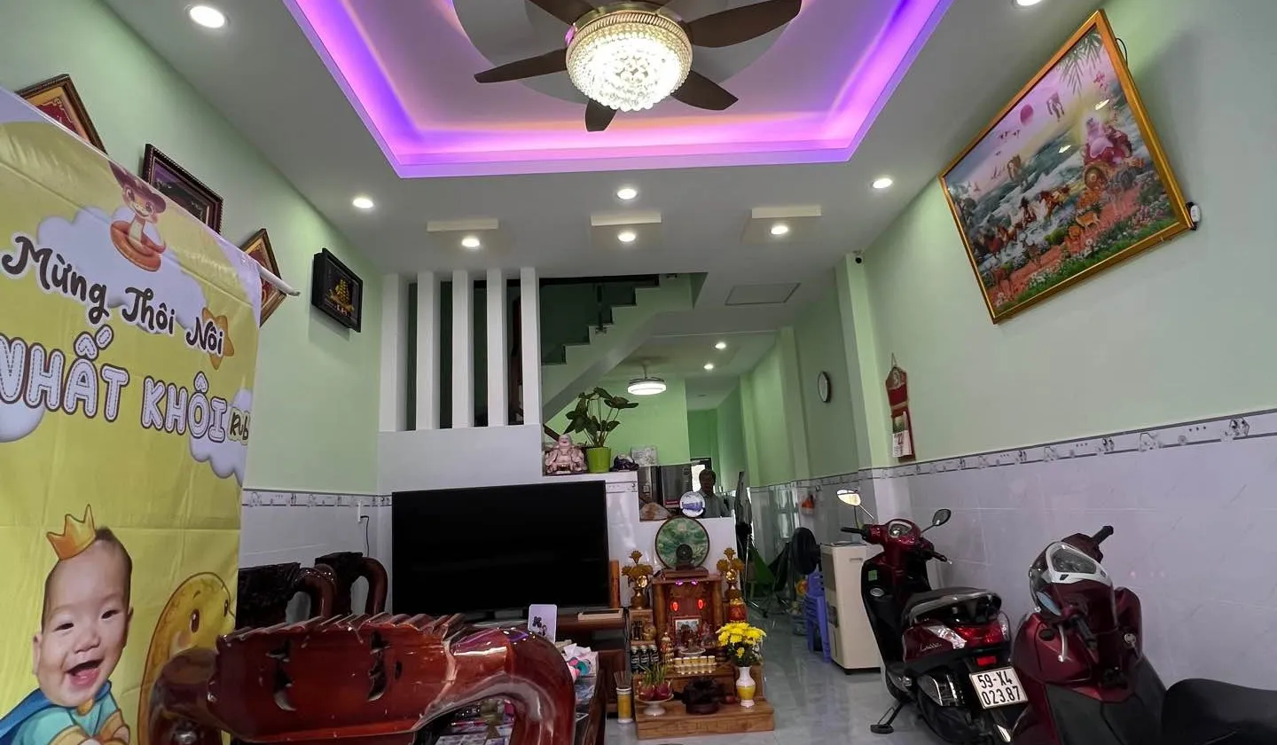 Bán Nhà 2 Tầng, 74m2 (4x17) - 3Pn, Hẻm 1 Trục Nguyễn Văn Tăng, Quận 9. Chủ Gấp Bán Chỉ 4.99 Tỷ TL.... Bán nhà riêng tại Long Bình, Hồ Chí Minh 01