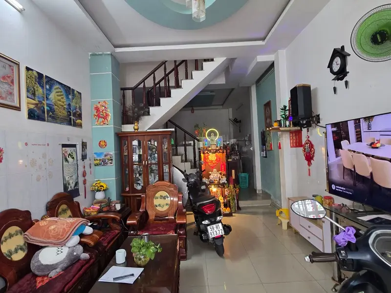 Bán nhà riêng Bình Tân hẻm xe tải 8m, 64m2, 4 phòng ngủ, pháp lý rõ ràng... Bán nhà riêng tại Bình Trị Đông, Hồ Chí Minh 01