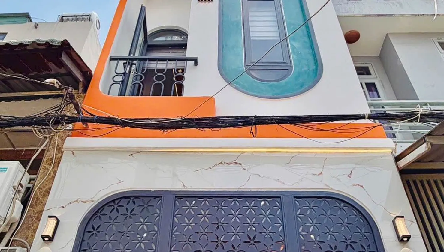 Nhà 3 tầng siêu xinh, gần Emart Gò Vấp, đầy đủ tiện nghi... Bán nhà riêng tại An Nhơn, Hồ Chí Minh 01