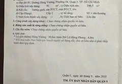 Bán nhà mặt phố kinh doanh Quận 5, vị trí đẹp, diện tích 91m², pháp lý rõ ràng... Bán nhà mặt phố tại Chợ Quán, Hồ Chí Minh 09