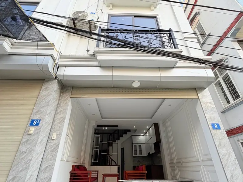 Nhà mới xây 5 tầng tại xã Hoài Đức, thiết kế 3 phòng ngủ tiện nghi... Bán nhà riêng tại Hoài Đức, Hà Nội 01