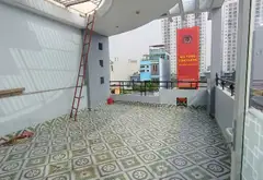 MẶT TIỀN PHAN VĂN HỚN NGANG GẦN 5M, 4 TẦNG KIÊN CỐ, THIẾT KẾ CẦU THANG CUỐI... Bán nhà mặt phố tại Đông Hưng Thuận, Hồ Chí Minh 06