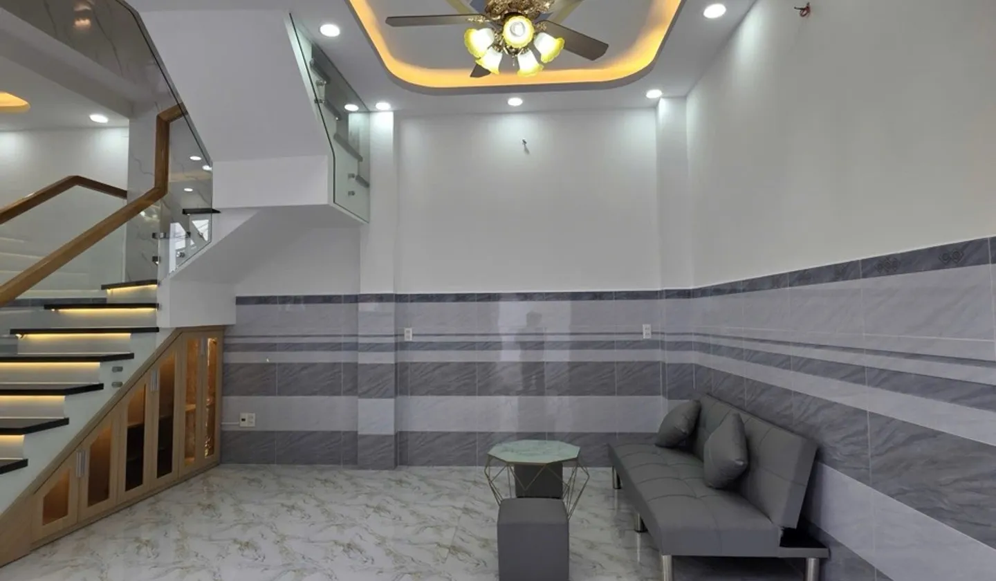 Nhà mới đẹp, hẻm nhựa, ngang rộng 8,45m tại Bạch Đằng... Bán nhà riêng tại Gia Định, Hồ Chí Minh 01