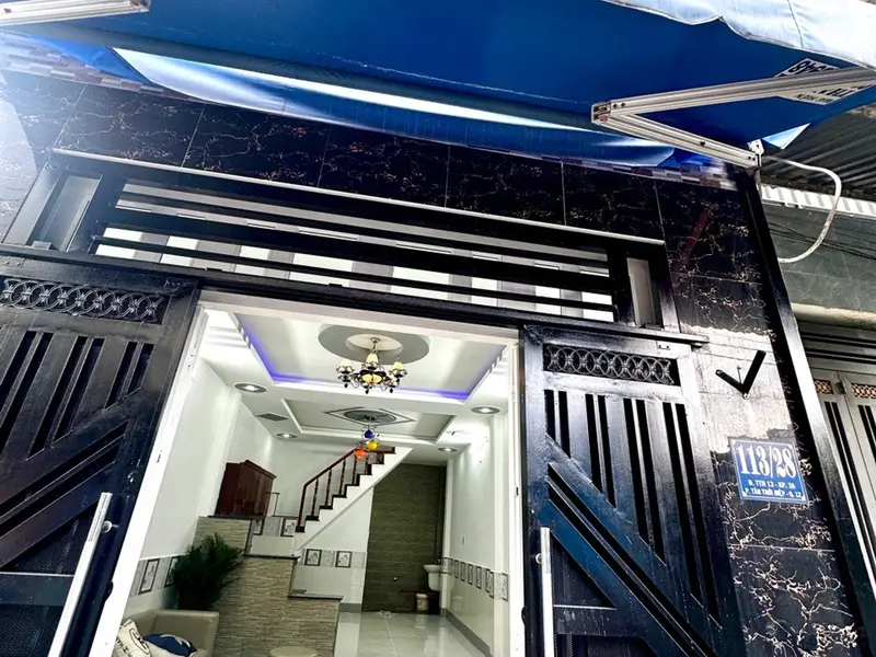 Nhà 2 tầng tiện nghi, sẵn ở Tân Thới Hiệp giá hợp lý... Bán nhà riêng tại Tân Thới Hiệp, Hồ Chí Minh 01