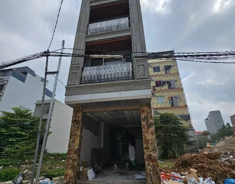 Bán nhà 6 tầng có thang máy, ô tô tránh, vỉa hè rộng tại PHÂN LÔ LAI XÁ - HOÀI ĐỨC , VĐ3.5 dt 58m2... Bán nhà riêng tại Hoài Đức, Hà Nội 01