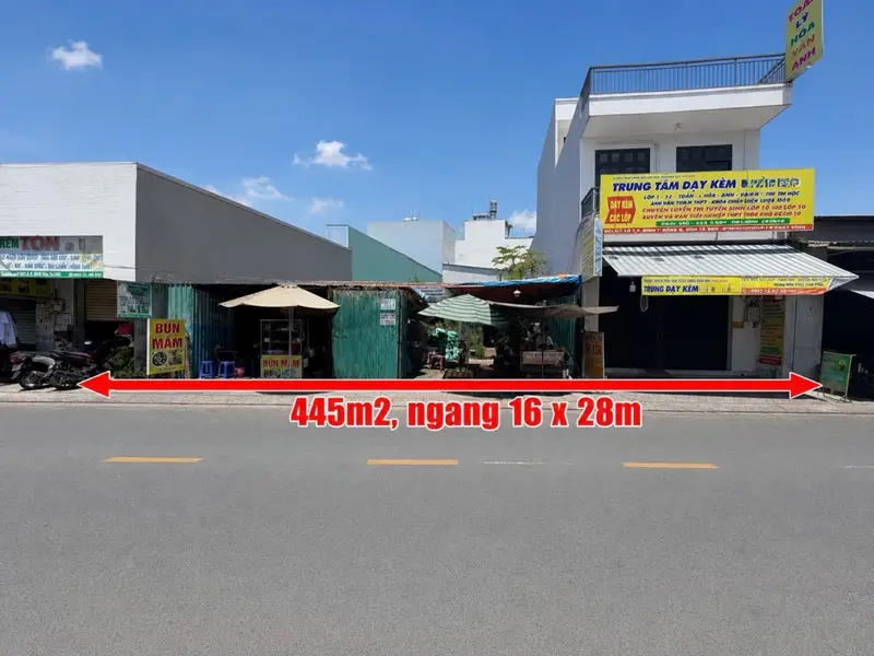 Nhà mặt phố 2 mặt tiền khu chợ Gò Xoài, rộng 445m2, sinh lời tốt... Bán nhà mặt phố tại Bình Hưng Hòa, Hồ Chí Minh 01