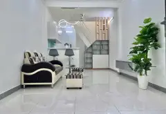 Nhà 2 tầng gần công viên Làng Hoa, hẻm ô tô rộng 6m... Bán nhà riêng tại Thông Tây Hội, Hồ Chí Minh 01