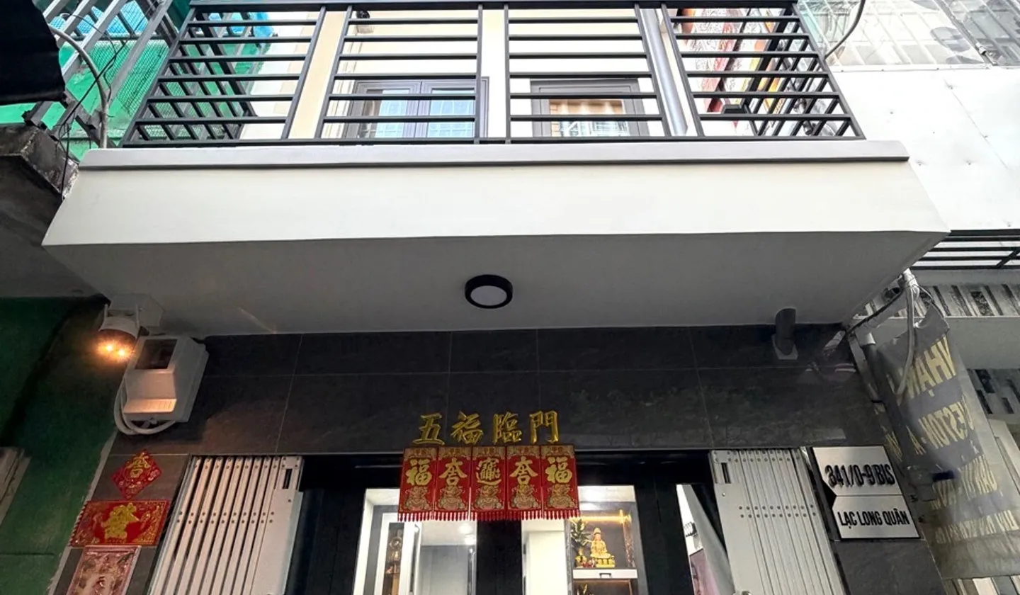 QUẬN 11 - LẠC LONG QUÂN NHÀ MỚI ĐẸP Ở NGAY 3 TẦNG 2PN - HẺM ÔTÔ THÔNG - NHỈNH 4TỶ... Bán nhà riêng tại Hòa Bình, Hồ Chí Minh 01
