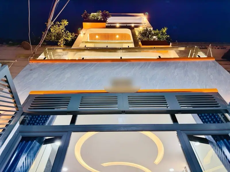 Nhà Nguyễn Tư Giản, Gò Vấp 4 tầng 4 phòng ngủ diện tích 42m2 giá 7.35 tỷ... Bán nhà riêng tại An Hội Tây, Hồ Chí Minh 01
