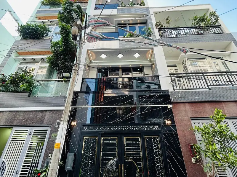 Bán nhà riêng 4 tầng tại xã Đào Tông Nguyên, thiết kế hiện đại, xe hơi vào nhà... Bán nhà riêng tại Nhà Bè, Hồ Chí Minh 01