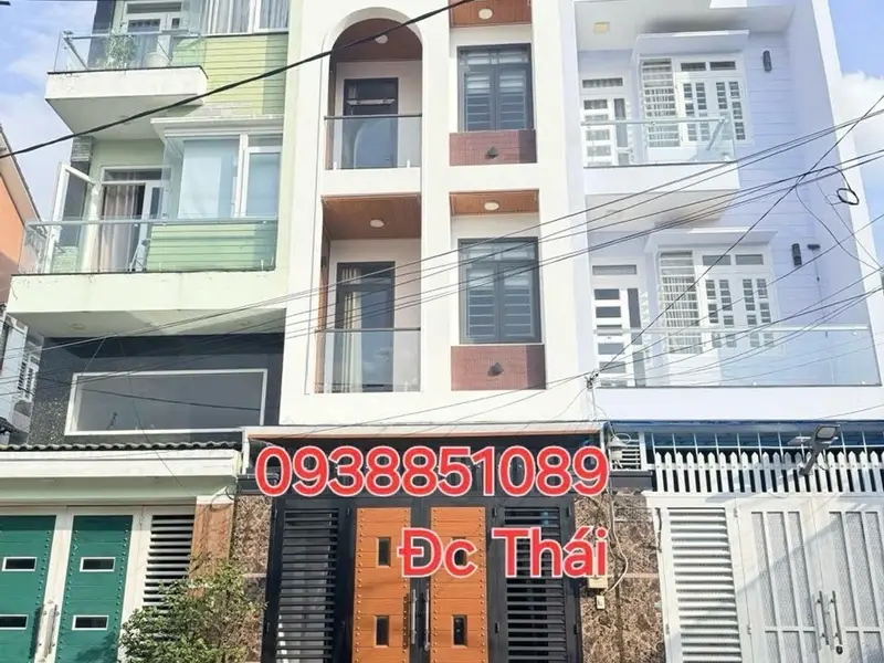 🔥 NHÀ 4 TẦNG HẺM 5M PHAN HUY ICH GO VAP - 8TY3 TL... Bán nhà riêng tại An Hội Tây, Hồ Chí Minh 01
