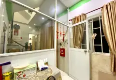CĂN GÓC HẺM XE TẢI LÊ ĐỨC THỌ 4 TẦNG - VỊ TRÍ SÁT MẶT TIỀN - 8TY5 TL... Bán nhà riêng tại An Hội Đông, Hồ Chí Minh 09