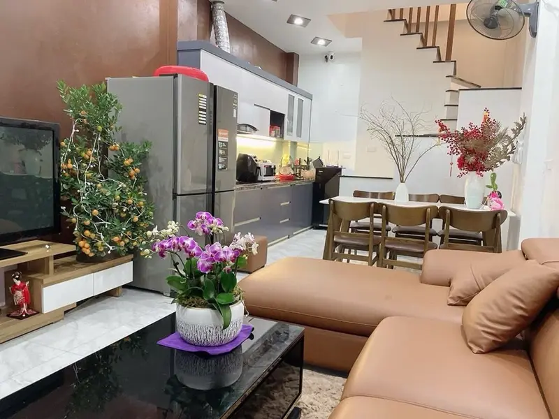 Bán nhà riêng 4 tầng tại khu dân cư với ngõ thông, ô tô sát nhà, diện tích 36m²... Bán nhà riêng tại An Khánh, Hà Nội 01