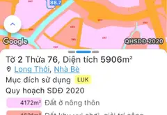 Bán đất nông nghiệp quy hoạch đất ở xã Hiệp Phước, TP.HCM, diện tích lớn, giá ưu đãi... Bán đất tại Hiệp Phước, Hồ Chí Minh 09
