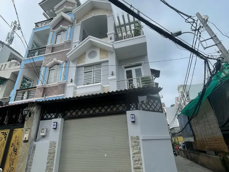 Bán nhà lô góc 3 tầng khu Huỳnh Tấn Phát, Nhà Bè, diện tích 65m2, 4 phòng ngủ... Bán nhà riêng tại Nhà Bè, Hồ Chí Minh 01