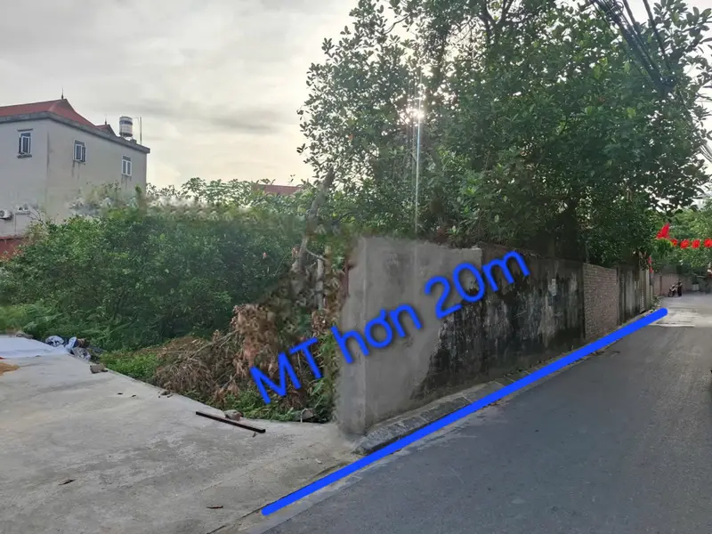 Bán đất thổ cư trung tâm Cổ Loa, diện tích 619m², mặt tiền 20m, pháp lý rõ ràng... Bán đất tại Đông Anh, Hà Nội 01