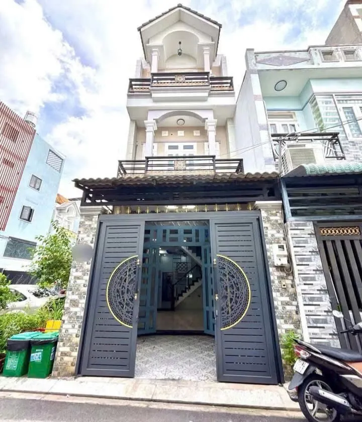 🏠NHÀ 3TẦNG ĐÚC KIÊN CỐ_HẺM Ô TÔ NGỦ TRONG NHÀ_THỚI AN-GẦN LÊ VĂN KHƯƠNG NHÀ MÁY BIA TIGER QUẬN12... Bán nhà riêng tại Thới An, Hồ Chí Minh 01
