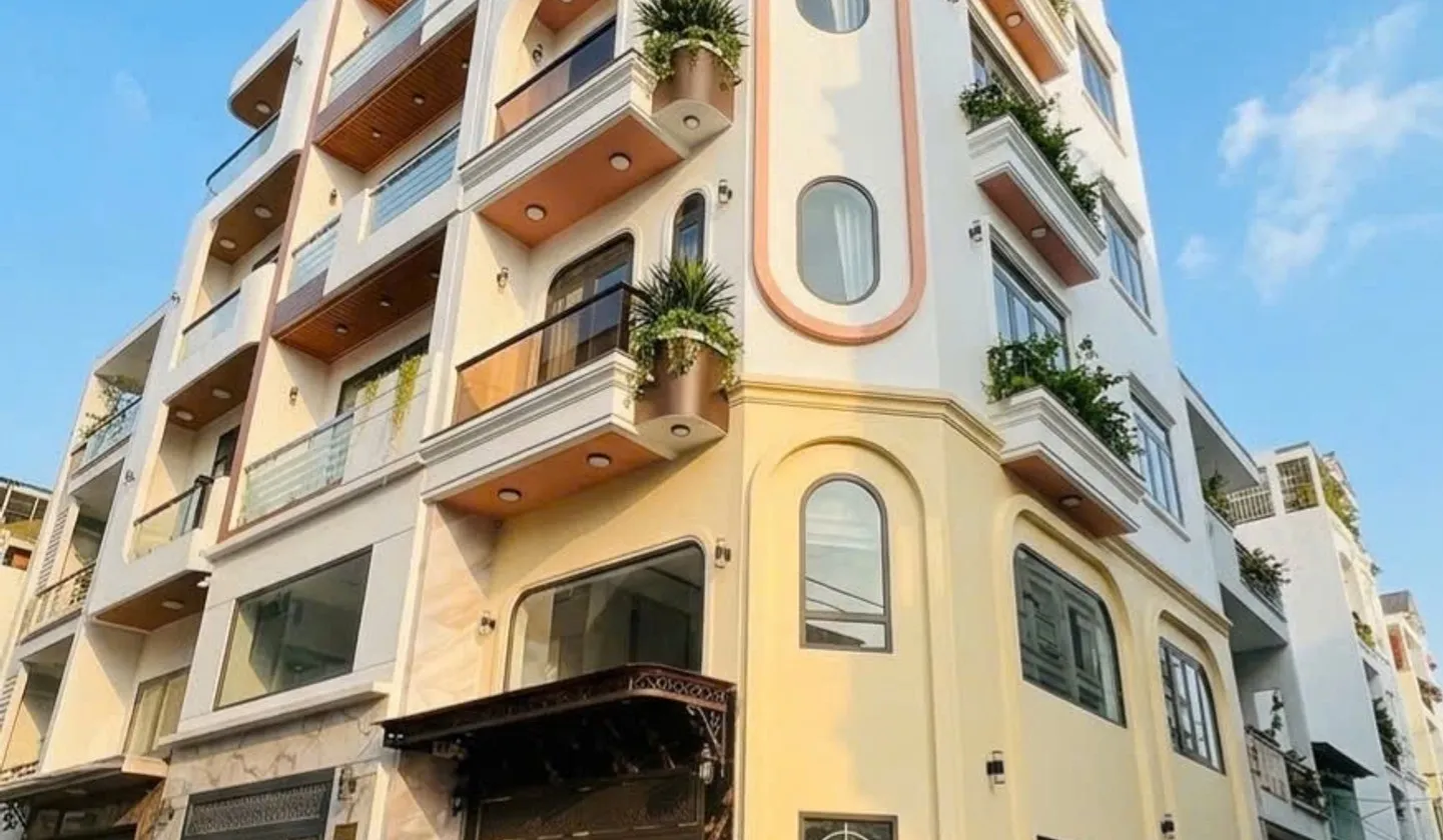 Bán nhà riêng 6 tầng lô góc khu Bình Hưng Hòa A, diện tích 64m² có thang máy hiện đại... Bán nhà riêng tại Bình Hưng Hòa, Hồ Chí Minh 01