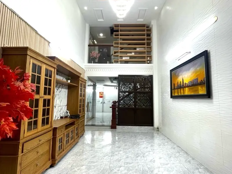 Bán nhà Gò Vấp, Nguyễn Duy Cung, 5 tầng, hẻm xe hơi đỗ cửa, 4x15m, chỉ 8.x tỷ... Bán nhà riêng tại An Hội Tây, Hồ Chí Minh 01