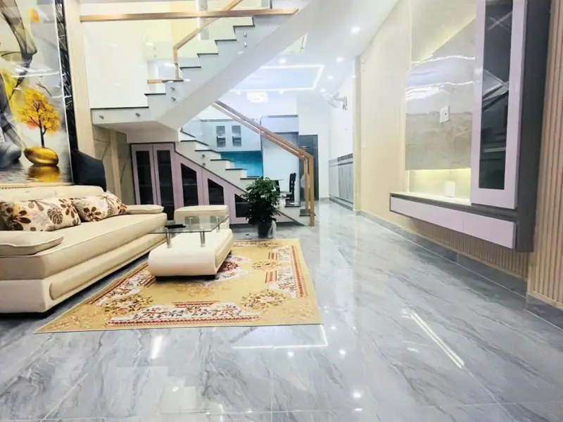 🍍🆘GIẢM CHÀO 250TR💰GIÁ MỚI CHỈ 4,45TỶ(TL)🏡 NHÀ MỚI 2 TẦNG_HẺM XE HƠI ĐỖ CỬA - ĐƯỜNG LÊ VĂN KHƯƠN... Bán nhà riêng tại Tân Thới Hiệp, Hồ Chí Minh 01
