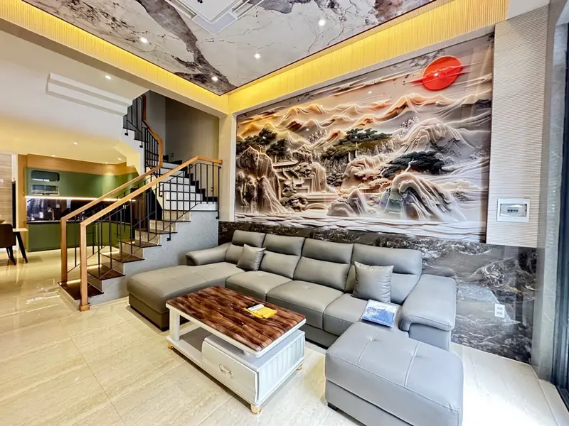 NGUYỄN VĂN KHỐI – 55M² – 4 TẦNG BTCT– NỘI THẤT CAO CẤP-... Bán nhà riêng tại Thông Tây Hội, Hồ Chí Minh 01