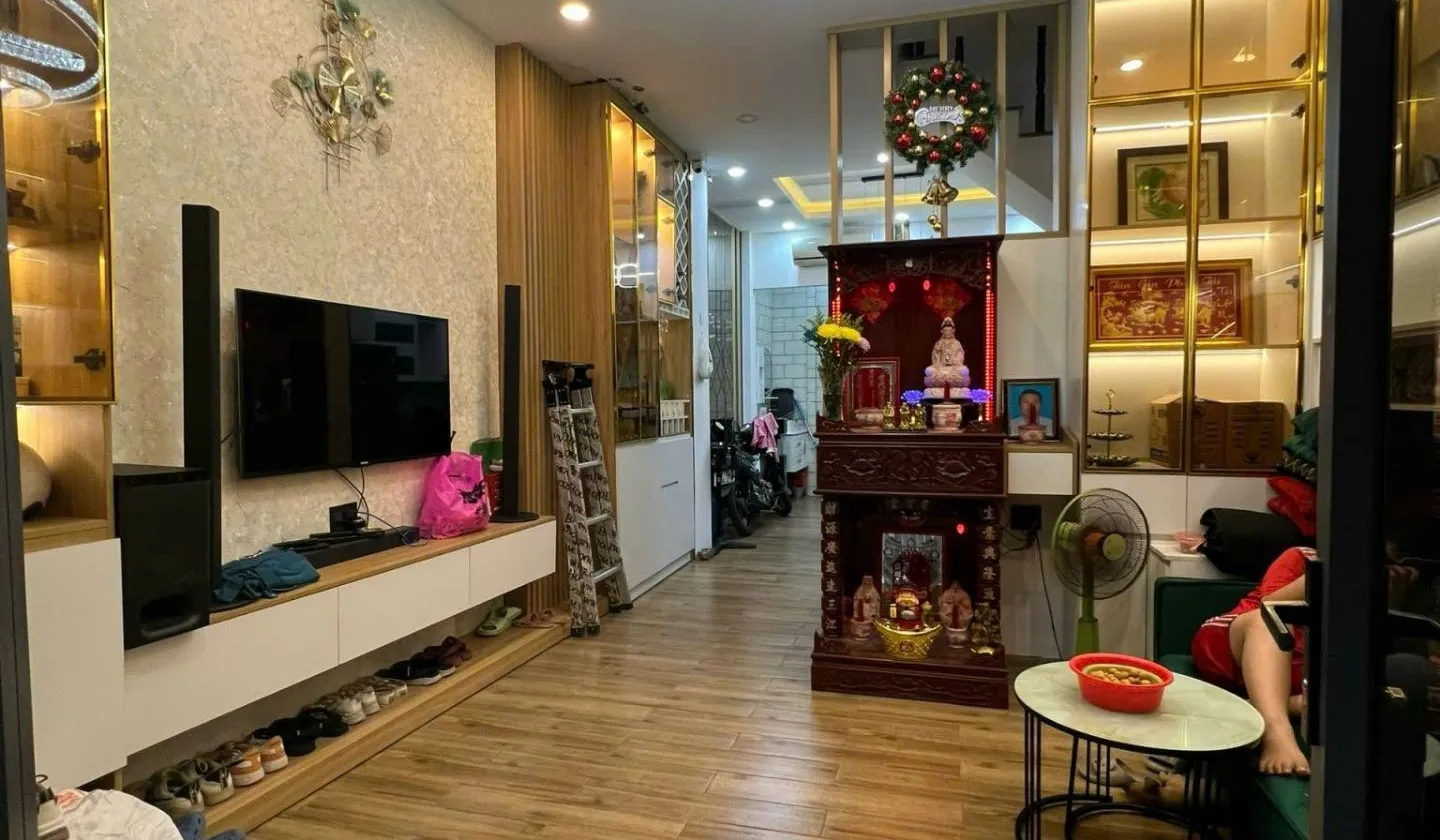 Bán nhà riêng 4 tầng tại phường Phú Định, diện tích 36 m2, hướng tây nam... Bán nhà riêng tại Phú Định, Hồ Chí Minh 01