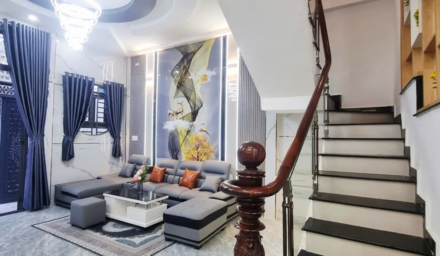 MẶT TIỀN HẺM KINH DOANH TRƯƠNG THỊ HOA QUẬN 12, 5 TẦNG, NGANG KHỦNG 5M, GIÁ 5.X TỶ... Bán nhà riêng tại Tân Thới Hiệp, Hồ Chí Minh 01