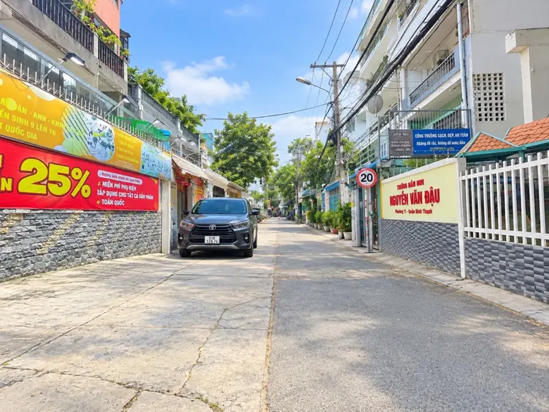 NGUYỄN VĂN ĐẬU – GẦN PHAN ĐĂNG LƯU – LÔ GÓC 74M² – 3 TẦNG... Bán nhà riêng tại Bình Lợi Trung, Hồ Chí Minh 01