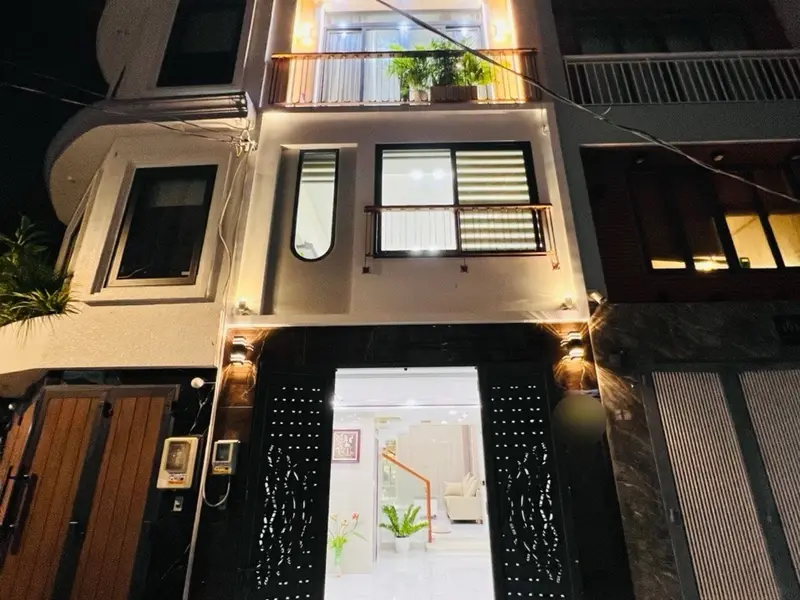 🏡 Gần Trường Tiểu Học Lê Văn Thọ Phạm Văn Chiêu - Nhà Mới 5 Tầng - Hẻm Xe Tải - Chỉ 7.4 t.ỷ... Bán nhà riêng tại An Hội Đông, Hồ Chí Minh 01