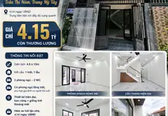 NHÀ KIÊN CỐ – HẺM XE HƠI TRẦN THỊ NĂM, TRUNG MỸ TÂY 4.5x12 2 lầu
Giá chỉ 4 Tỷ... Bán nhà riêng tại Trung Mỹ Tây, Hồ Chí Minh 17