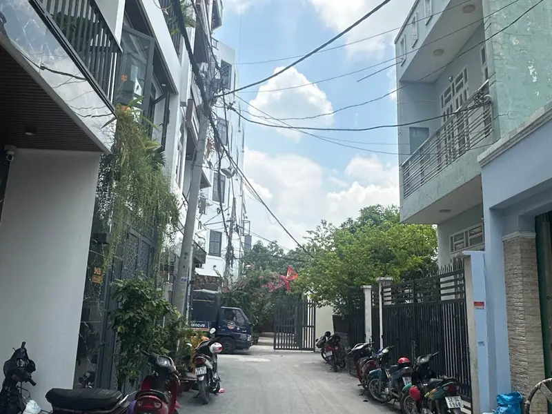 Bán nhà riêng 5 tầng 68 m², đường Vào Cầu Ba Phụ, Thới An, hẻm ô tô thông, thang máy.... Bán nhà riêng tại Thới An, Hồ Chí Minh 01