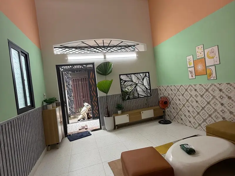 NHÀ 2 TẦNG MỚI ĐẸP - GÓC 2 MT HẺM KIAMORNING - HẺM THẲNG CÁCH ĐƯỜNG HTP 100M 4*15... Bán nhà riêng tại Phú Thuận, Hồ Chí Minh 01