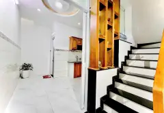 Nhà mới full nội thất gần hẻm xe hơi Gò Vấp, sổ nở hậu nhẹ... Bán nhà riêng tại An Hội Đông, Hồ Chí Minh 07