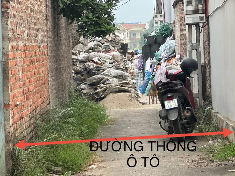 Mảnh Đất Vuông Vắn Sát Bìa Làng, Giao Thông Thuận Tiện... Bán đất tại Nội Bài, Hà Nội 01
